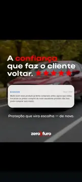 Avaliação de cliente Zero Furo